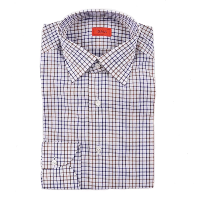Isaia Modern 'Mix Fit' Cotton Dress Shirt