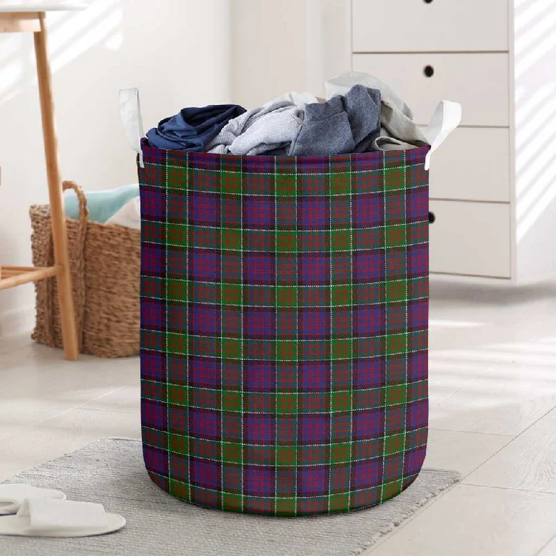 Donald of Clan Ranald Modern Tartan Laundry Basket