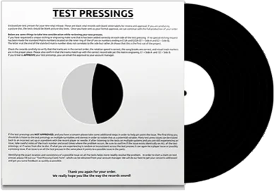 Test Pressing
