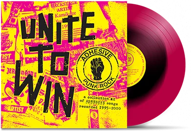 ADHESIVE - "Unite To Win" (Gatefold LP)