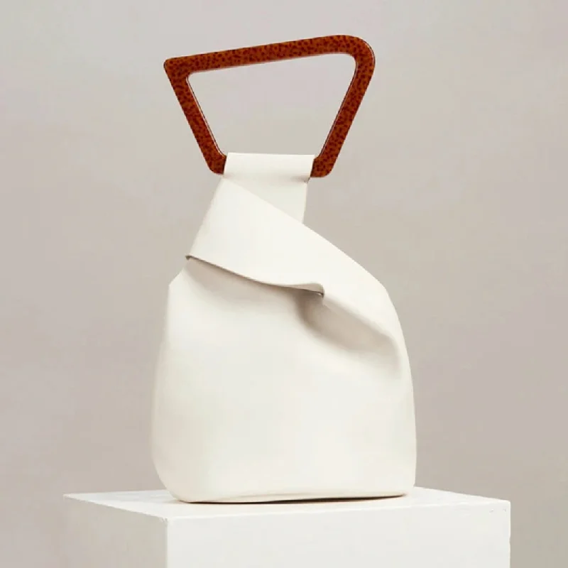 White handbag