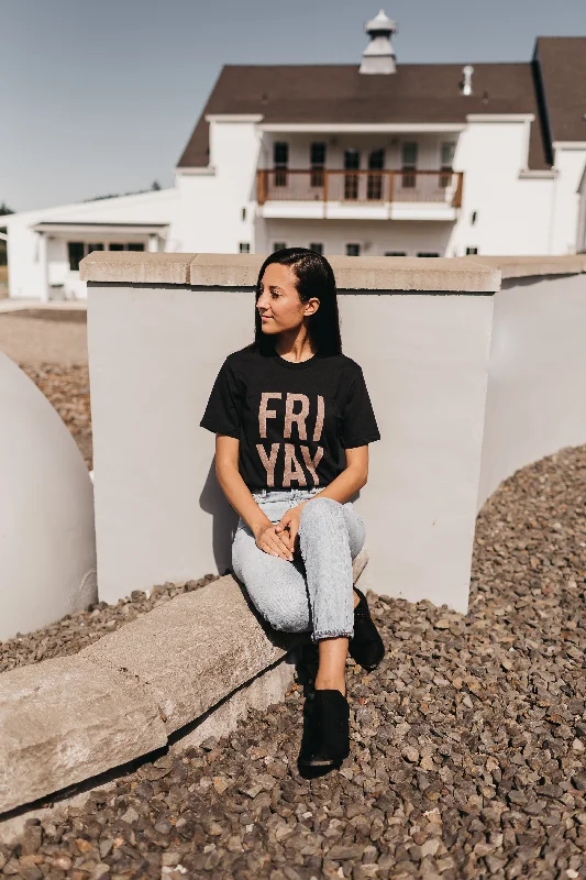 FRI-YAY Graphic Tee One-shoulder unclassified dresses