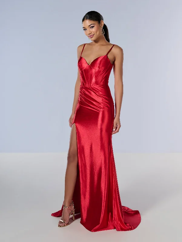 Jersey Sleeveless Slit Gown by Tiffany Designs 16177 Date night unclassified dresses