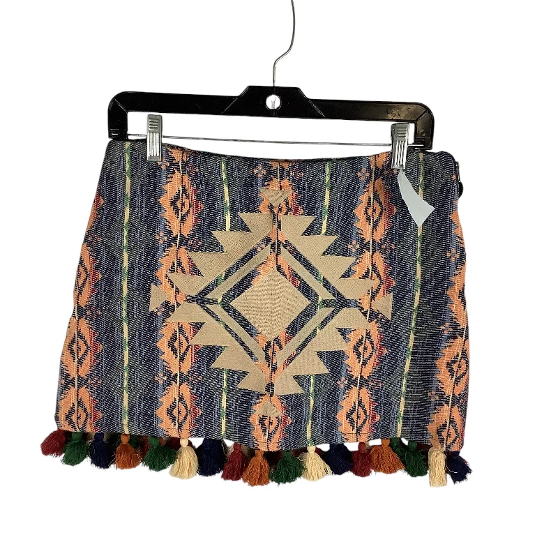Skirt Mini & Short By Judith March In Multi-colored, Size: M Ripped Denim Skirt