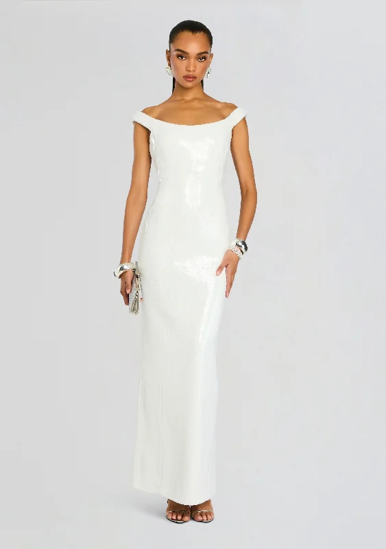Jazmina Sequin Dress Elegant Sequin Gown