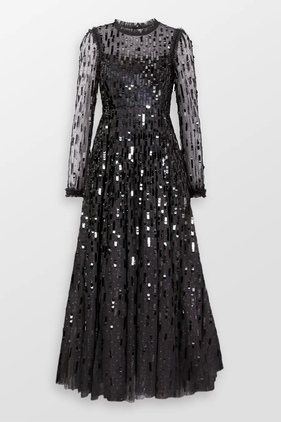 Sequin Dash Evening Dress Sequin Dress Fashion